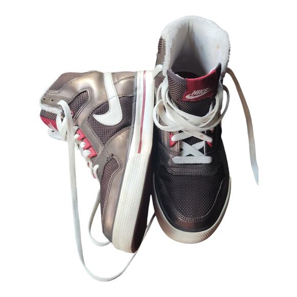 Nike Classic Delta Force High AC Dark Cinder Sail/Deep Red (375851-211)‎ Size 7 - Picture 5 of 9